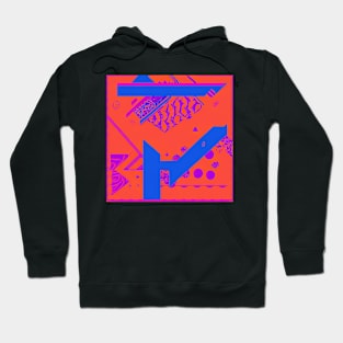 Retro Abstract Art Hoodie